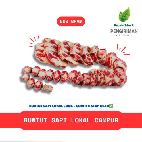 

BUNTUT SAPI LOKAL CAMPUR | FreshStock