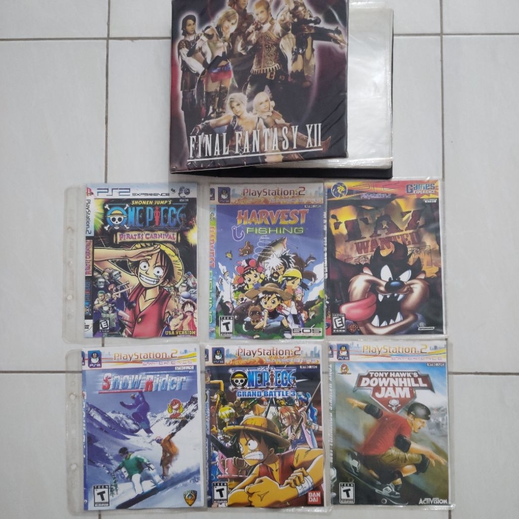 Kaset PS2 & Tempat Kaset second