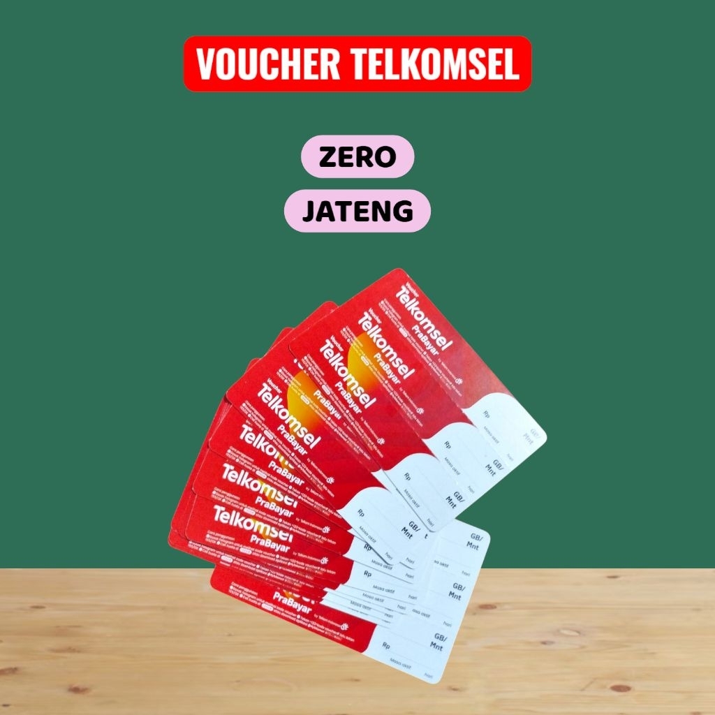 Voucher Telkomsel zero jateng