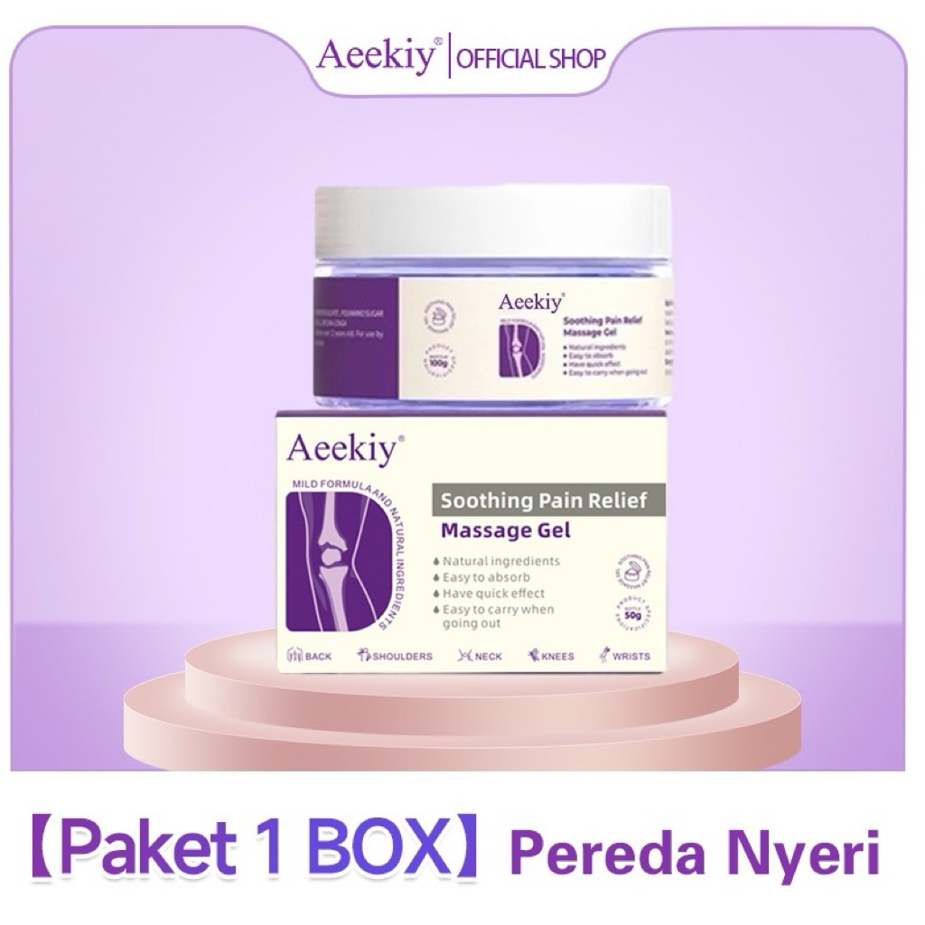 Aeekiy Gel Pereda Nyeri Sendi Sakit Leher 50gr