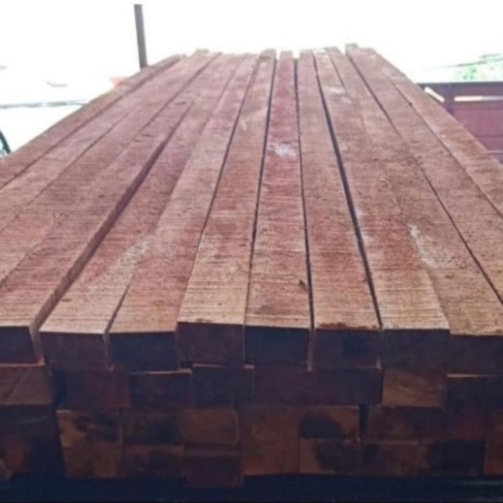 Balok Kayu 8x12 Panjang 4 Meter Meranti Batu