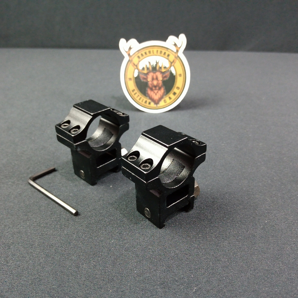 MOUNTING DOBEL BAUT OD25 REL 22 TINGGI / MONTING TELESKOP OD25 REL 22 (SC2234)