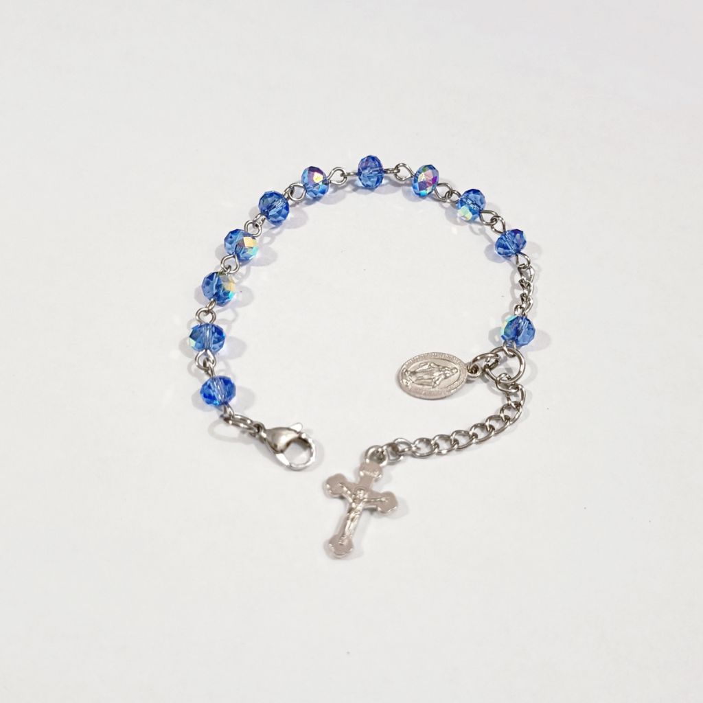 Gelang Rosario Manik Monte Ceko Stainless Steel