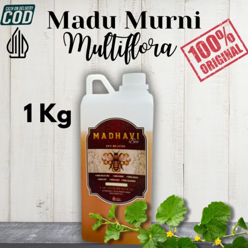 

MADU MULTIFLORA 1KG - MADU MURNI ASLI 100%