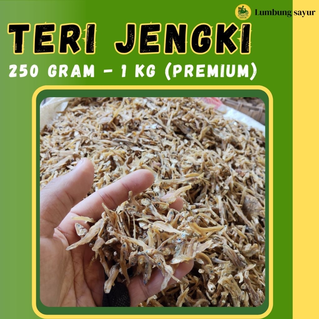 

Teri Jengki Premium | Gurih & Renyah | Cocok untuk Aneka Masakan | 250g – 1kg.