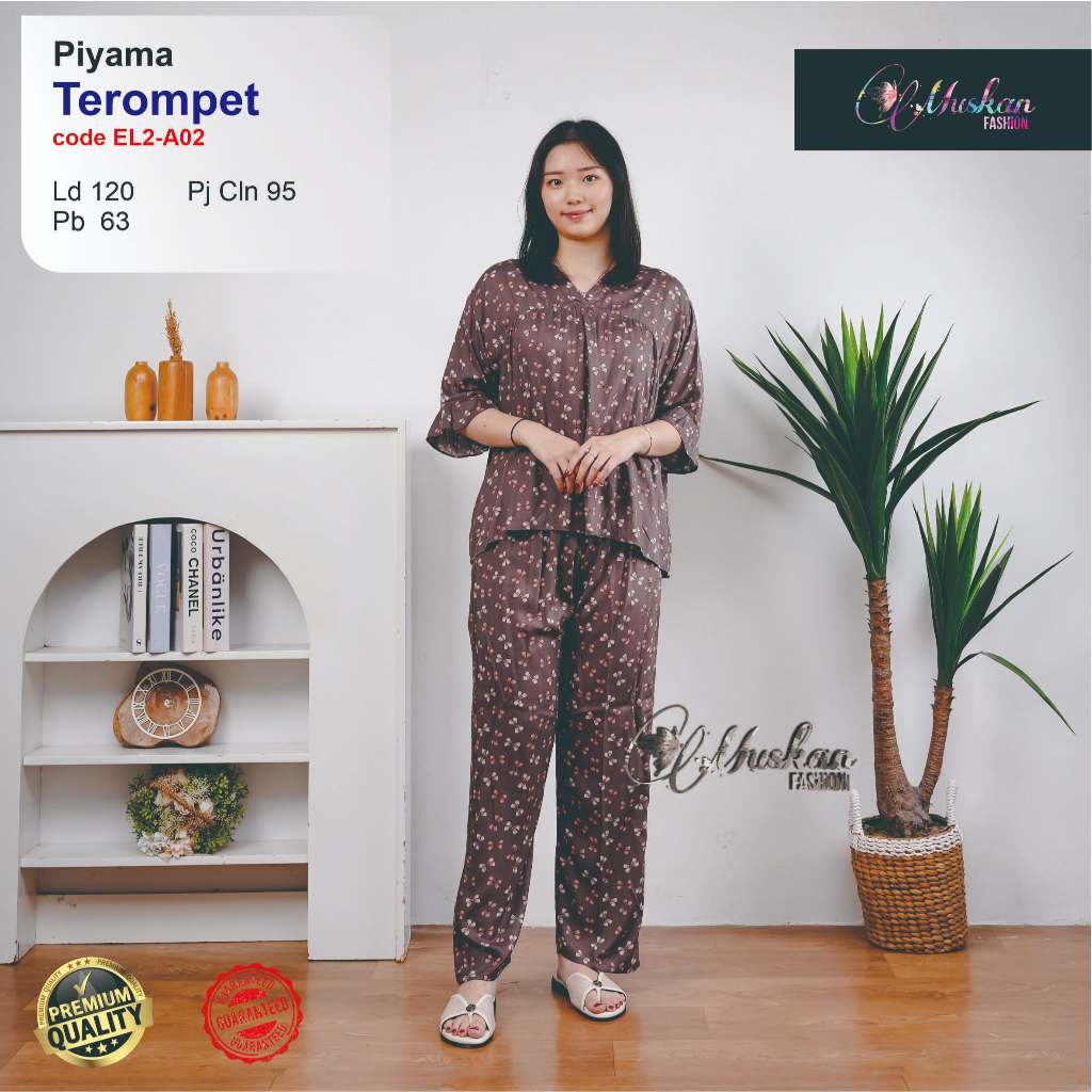 PRODUK BARU  Piyama Rayon PREMIUM KEKINIAN Halus Lembut Dingin