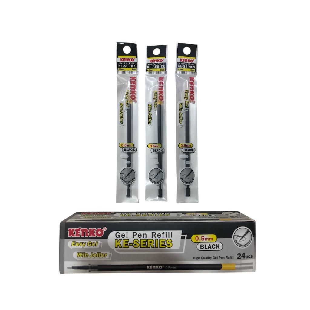 

KENKO REFILL KE - SERIES EASY GEL HITAM / TINTA ISI ULANG PEN KENKO 1 PCS