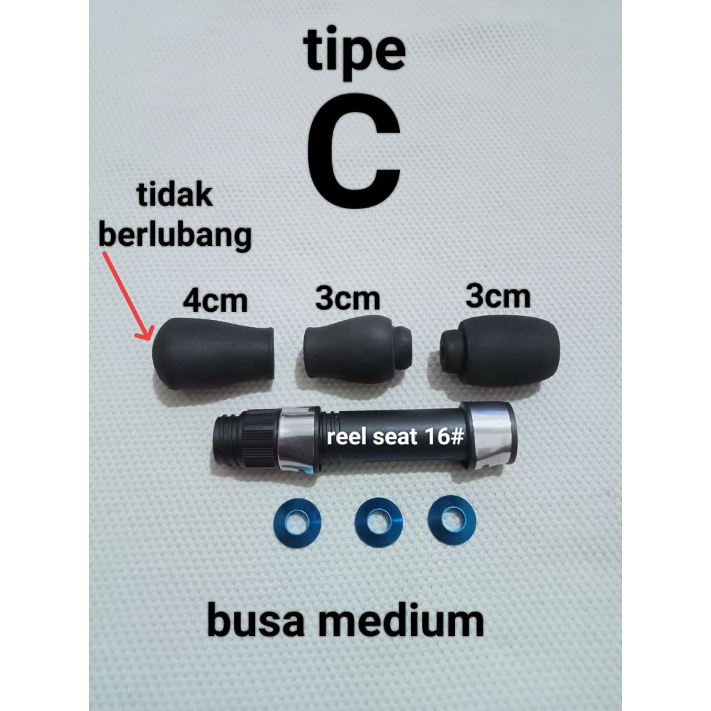 1set busa medium gagang joran mikro model Japan style