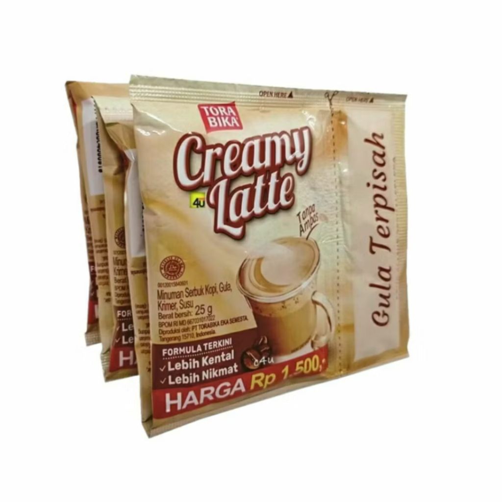 

Torabika Creamy Latte 25 gr isi 10pcs | Gula Terpisah| Gratis Sendok Premium