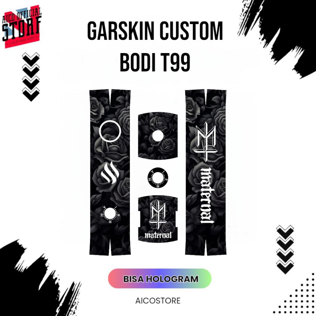 

stiker cover cutting premium bagian body samping T 99