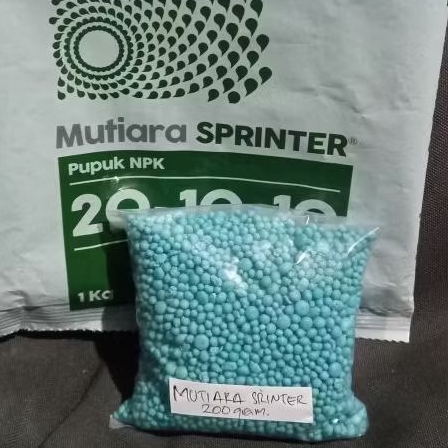 rrepack npk mutiara sprinter 200 gram