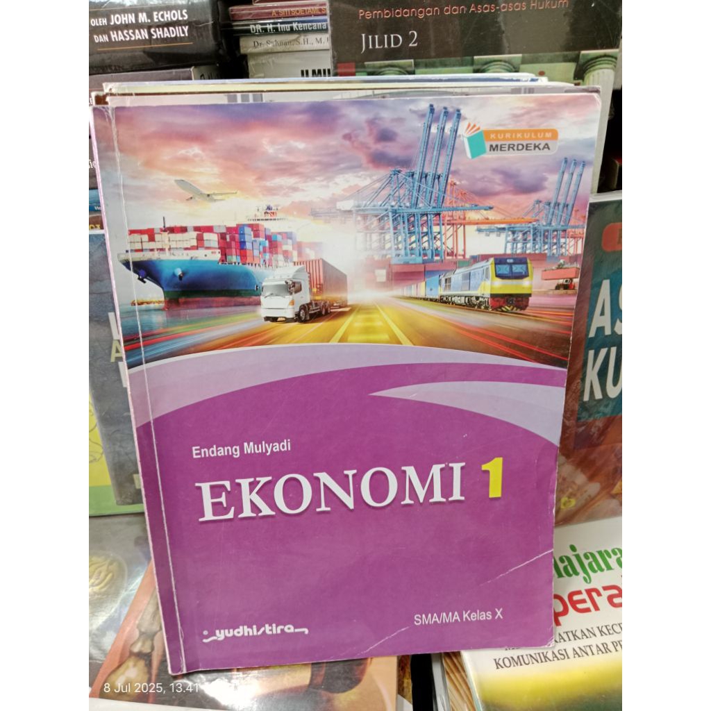Buku Ekonomi SMA Kelas 10 Kurikulum Merdeka/Yudhistira