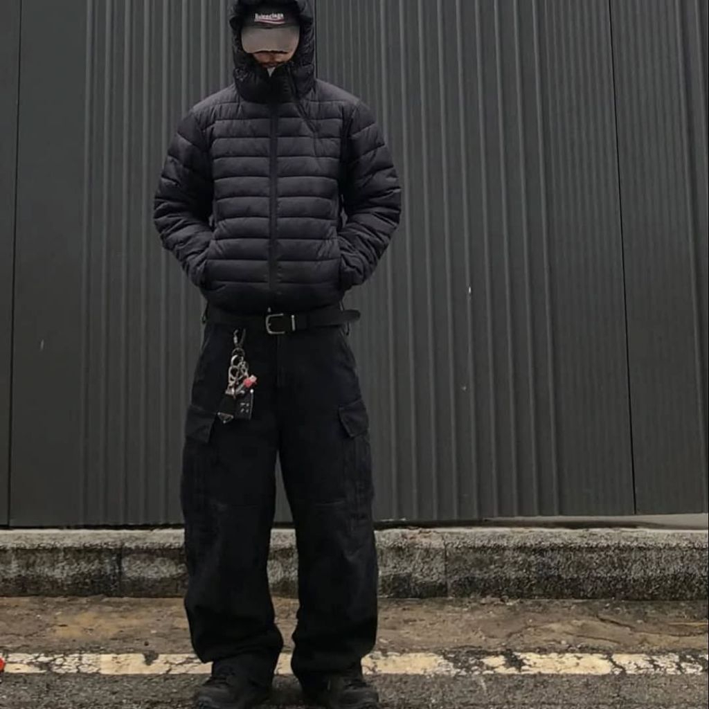 M65 BLACK CARGO PANT