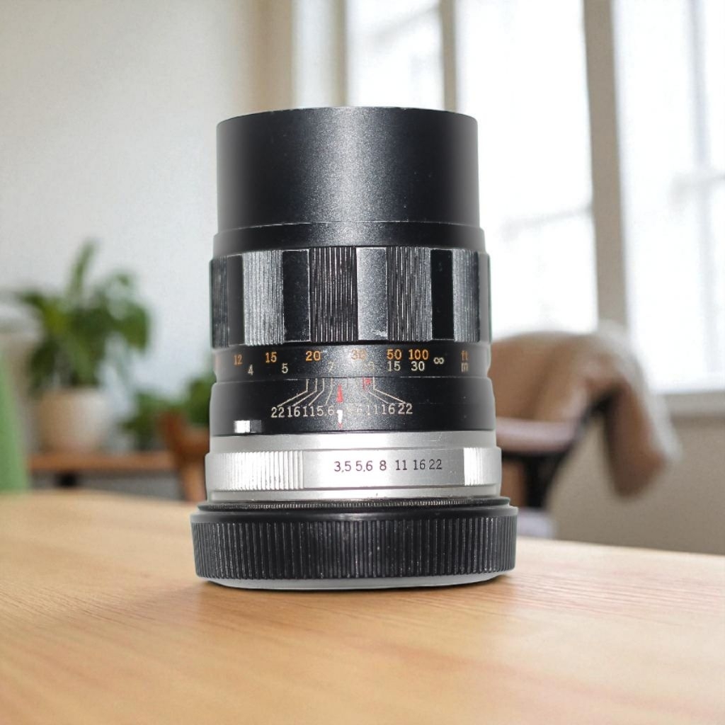 lensa manual olympus 135mm F 3.5