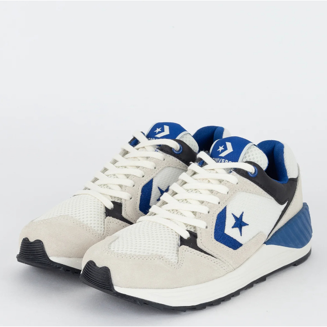 Converse Wave Trainer Y2K Suede Mesh Retro 90s Style CX Foam Ox Vintage White Blue