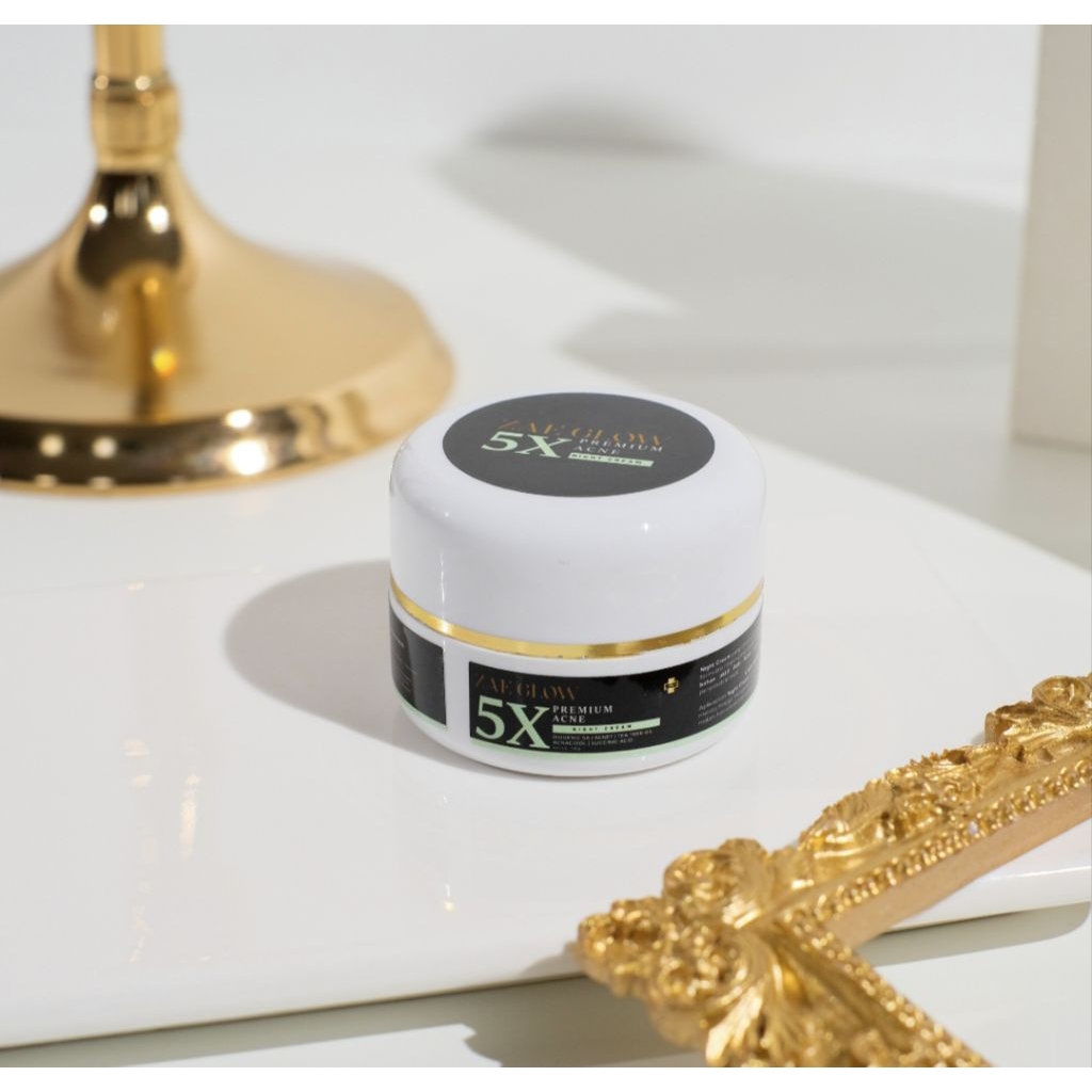 ZAE GLOW _Night cream 5x acne series