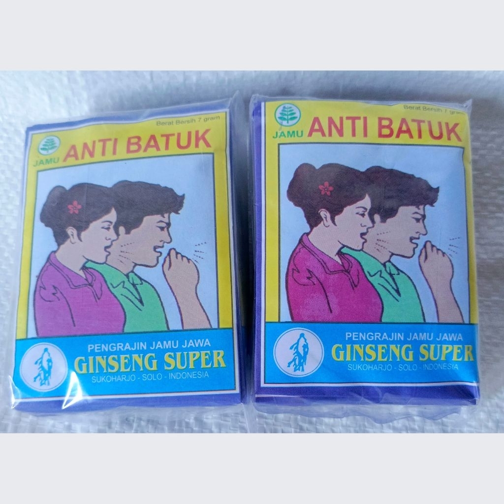 

Jamu Anti Batuk Ginseng Super isi 10 Sachet