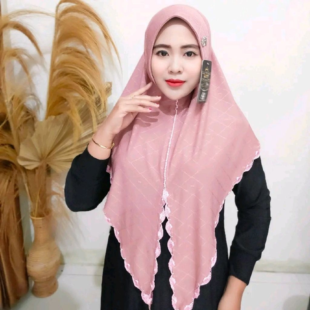 hijab instan fo mikaya sulam mewah