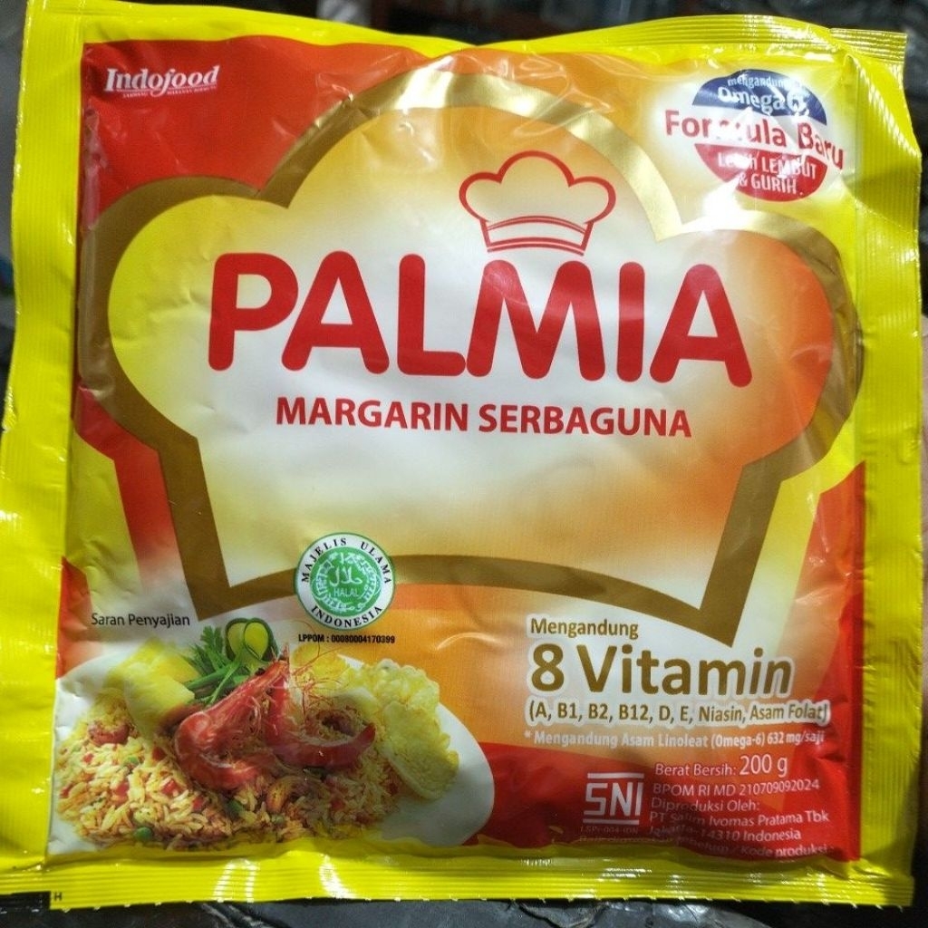 

Margarin palmia 200g serbaguna exp 040626