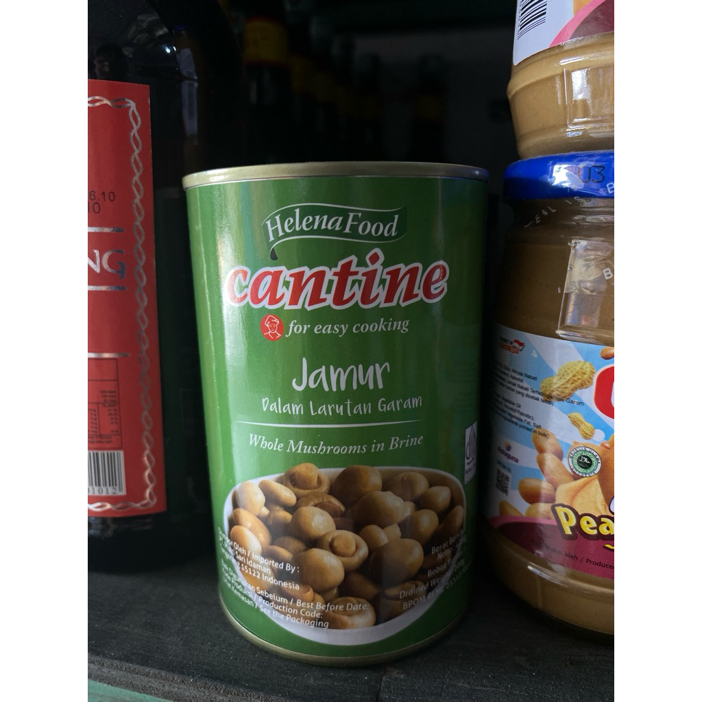 

Helena food, cantine jamur dalam larutan garam