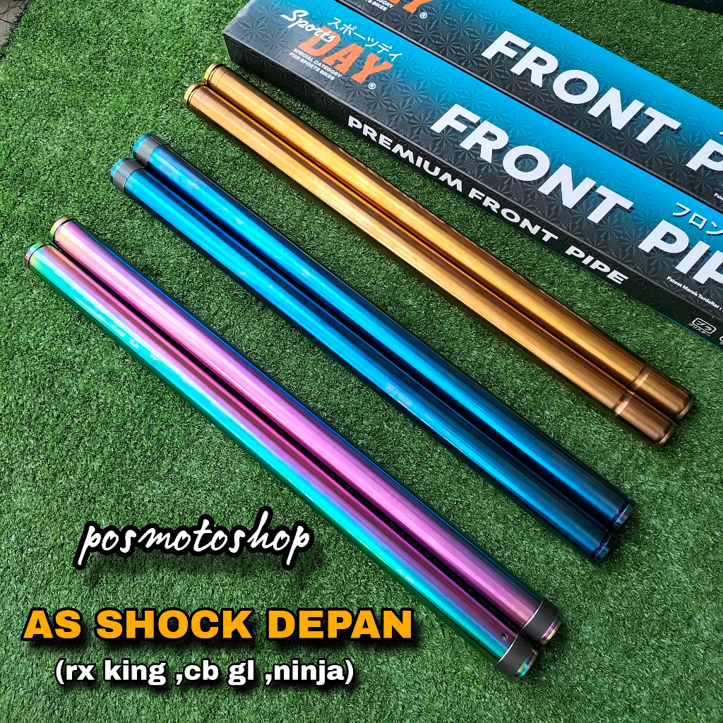 As Shock Depan Rainbow Gold 26 30 31 33 Pnp Rx King Satria Fu CB GL Megapro Tiger Ninja Import