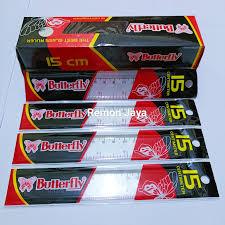 

Penggaris Butterfly 30cm (1 pack isi 12 pcs)