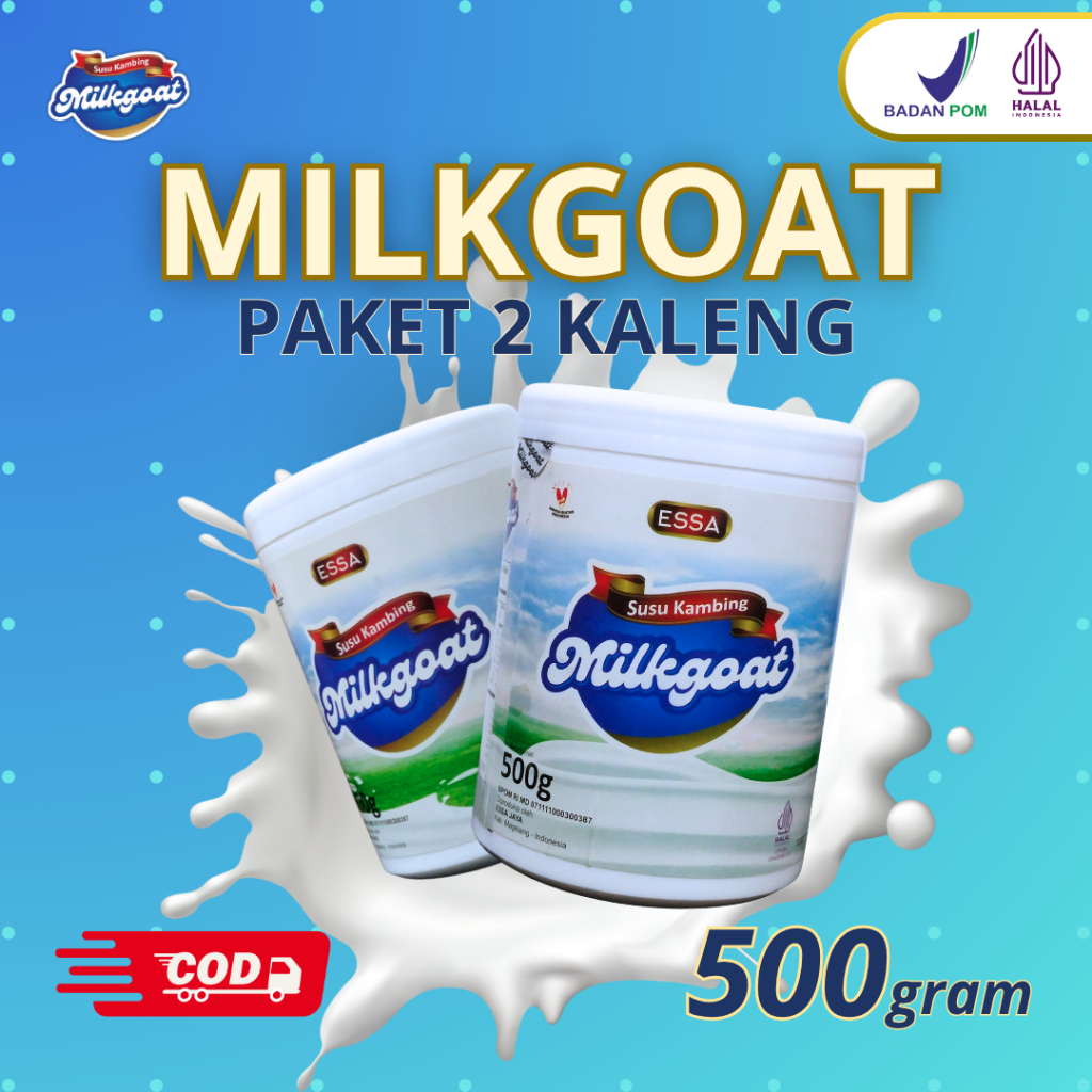 

Milkgoat Susu Kambing Etawa Original 500g – Baik untuk Kolesterol & Tulang