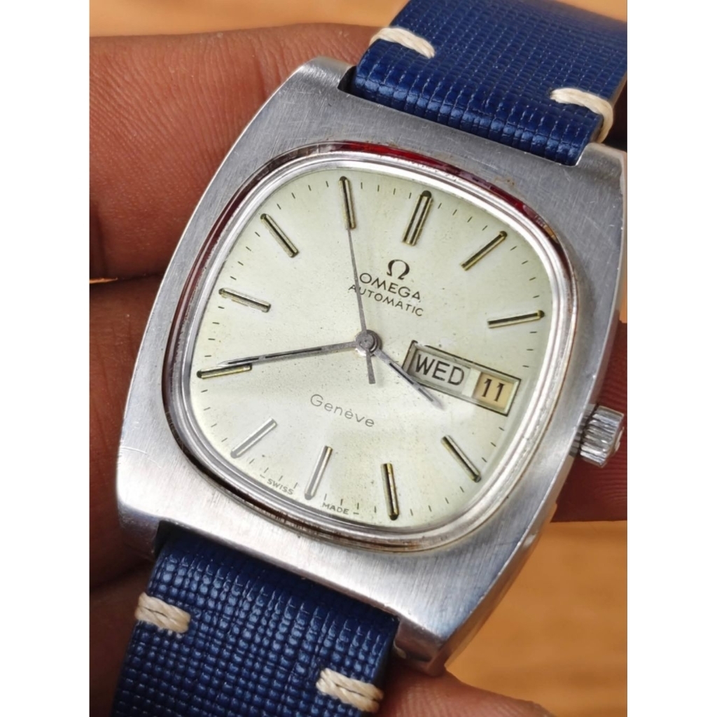 Jam Omega Geneve Automatic 1022 Original Vintage Top condition