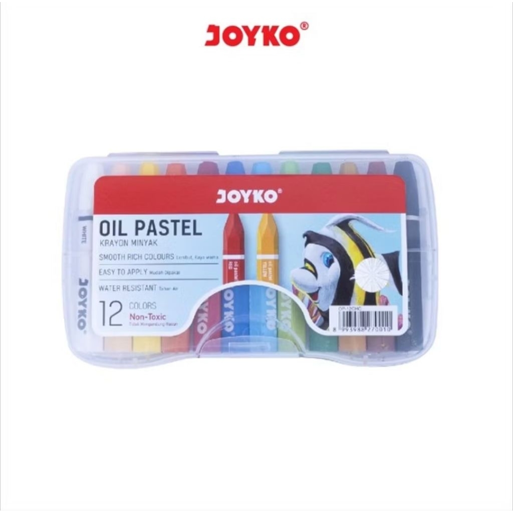 

JOYKO OIL PASTEL - Crayon Minyak 12 Warna
