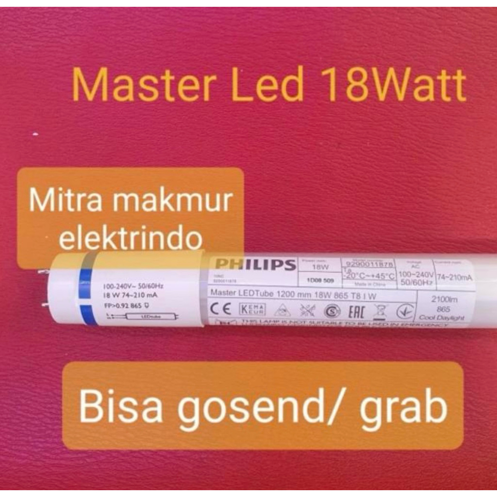 Master led 18w philipss / tl master 18w led 865 / led master 18 watt