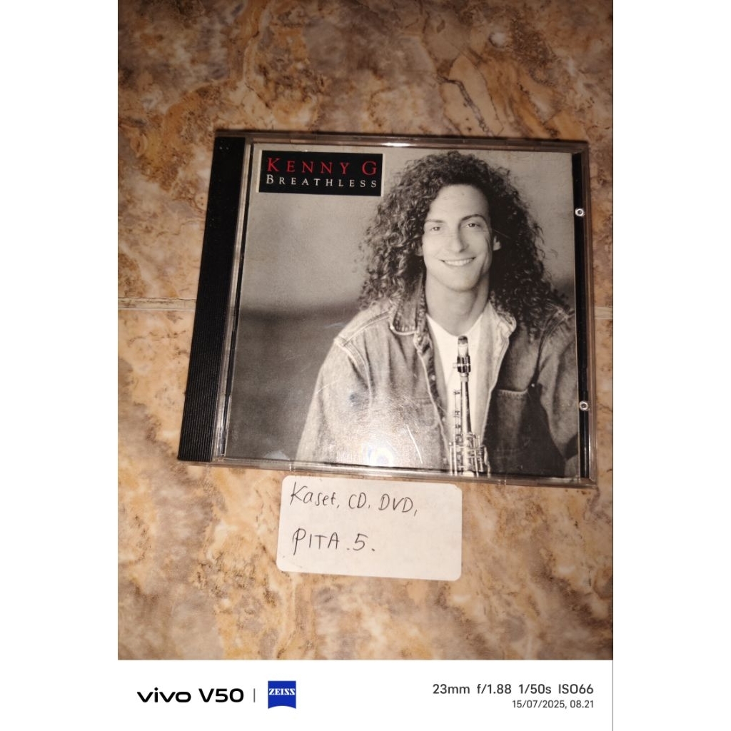 Kaset CD - Kenny G Breathless