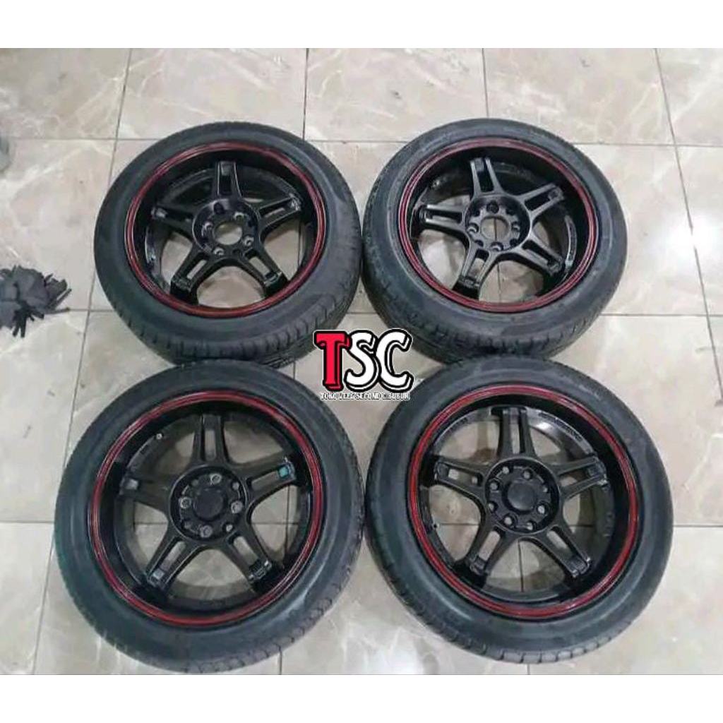 VELG + BAN 2024 | HSR RUPAT R16 BUAT VIOS YARIS BRIO AGYA AYLA JAZZ KIA RIO AVEGA