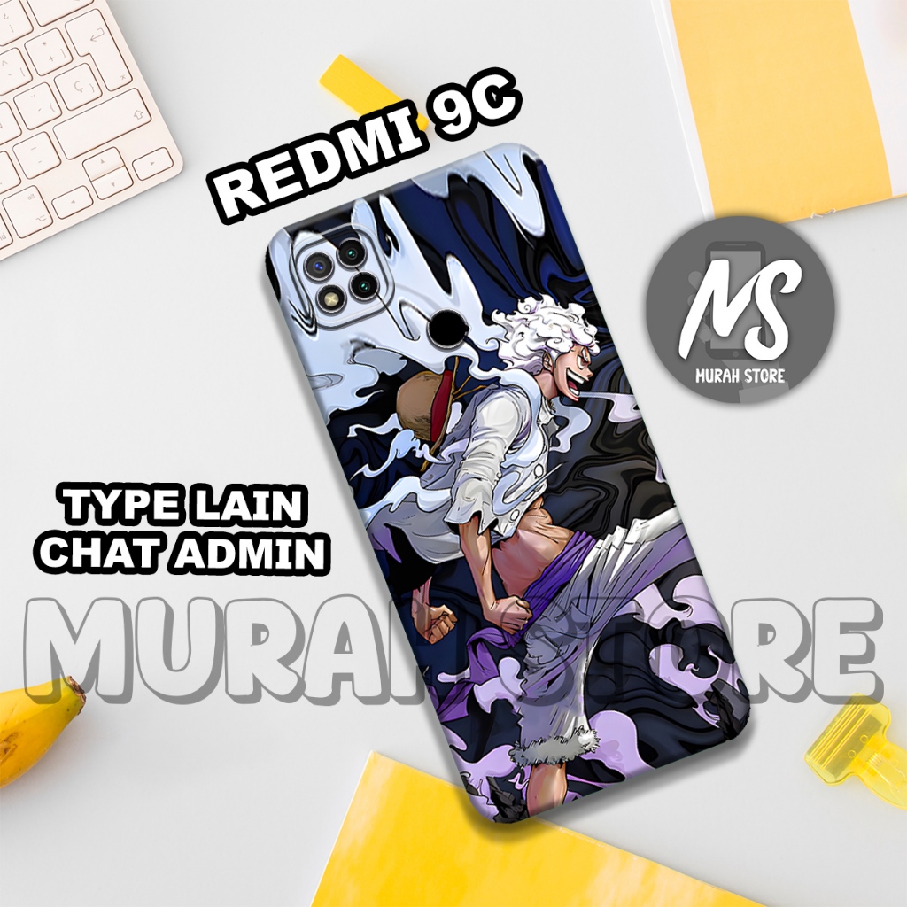 Softcase Karet REDMI 9C/MS1/Motif ANIME/Case REDMI 9C/Silikon REDMI 9C