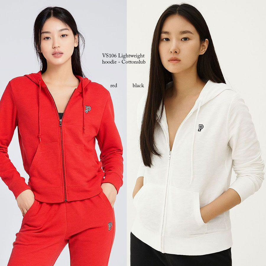 VS 106 LIGHTWEIGTH ZIP HOODIE Jacket Outer Jaket Wanita Branded