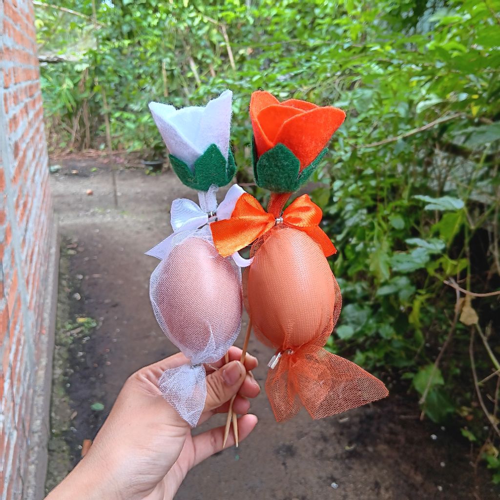 Bunga telur/kembang telur aqiqah/khataman/pernikahan/maulid nabi