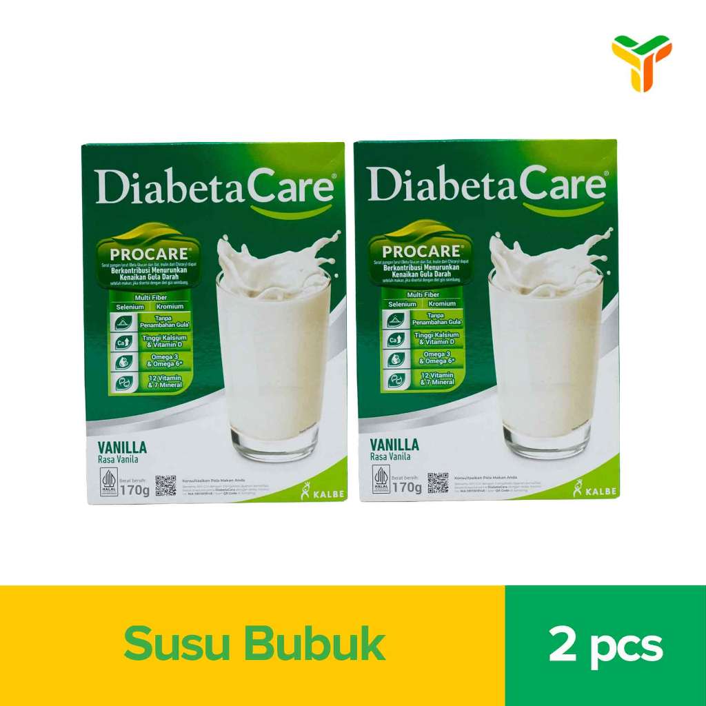 

2Pcs Diabetacare Vanilla 170G