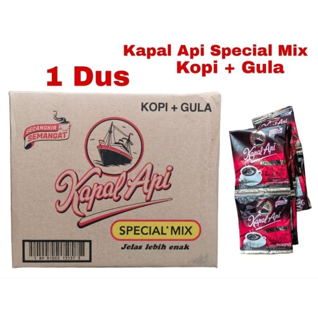 

kopi kapal api special mix 1 dus isi 120 sachet 23gr