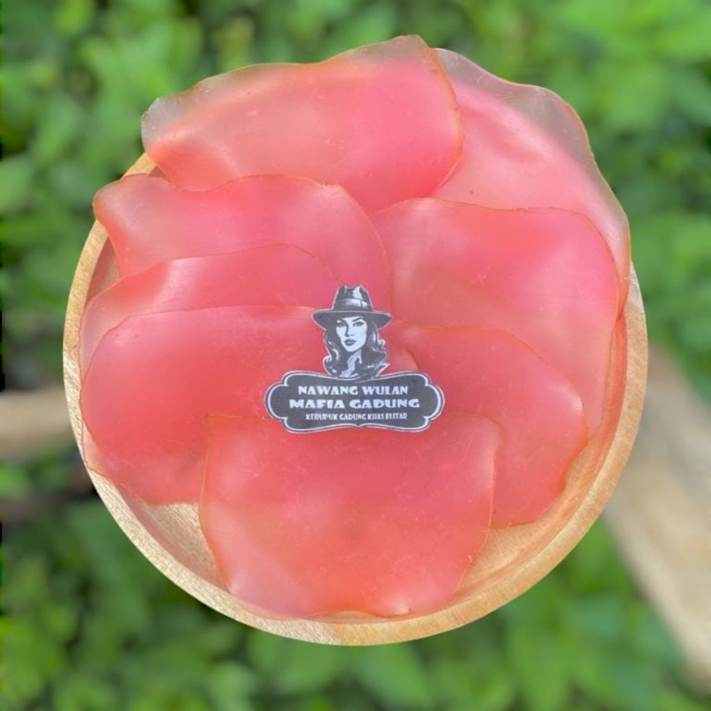 

Kerupuk Singkong Kerupuk RUJAK MERAH Khas Padang Singkong Mentah Gurih Enak Renyah