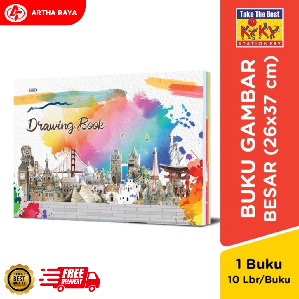

BUKU GAMBAR A2 KIKY 1 PAK ISI 5 PCS