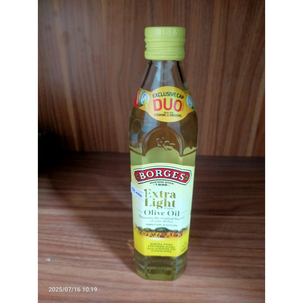 

minyak borges extra light olive oil