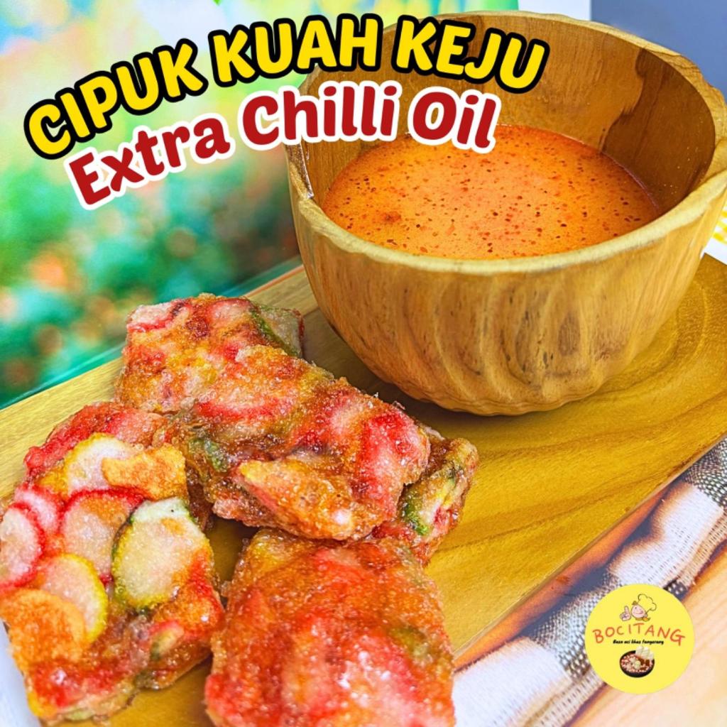 

1 BKS CIPUK KUAH KEJU CREAMY EXTRA CHILLI OIL Jajanan grosir gratis ongkir Rp.0 - BOCITANG