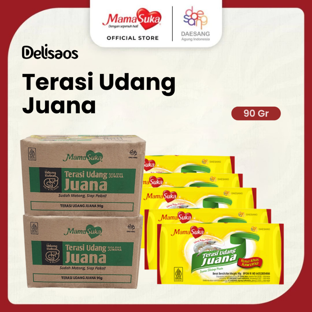 

Terasi Yuana Juana 90gr 60 PCS (1DOS)