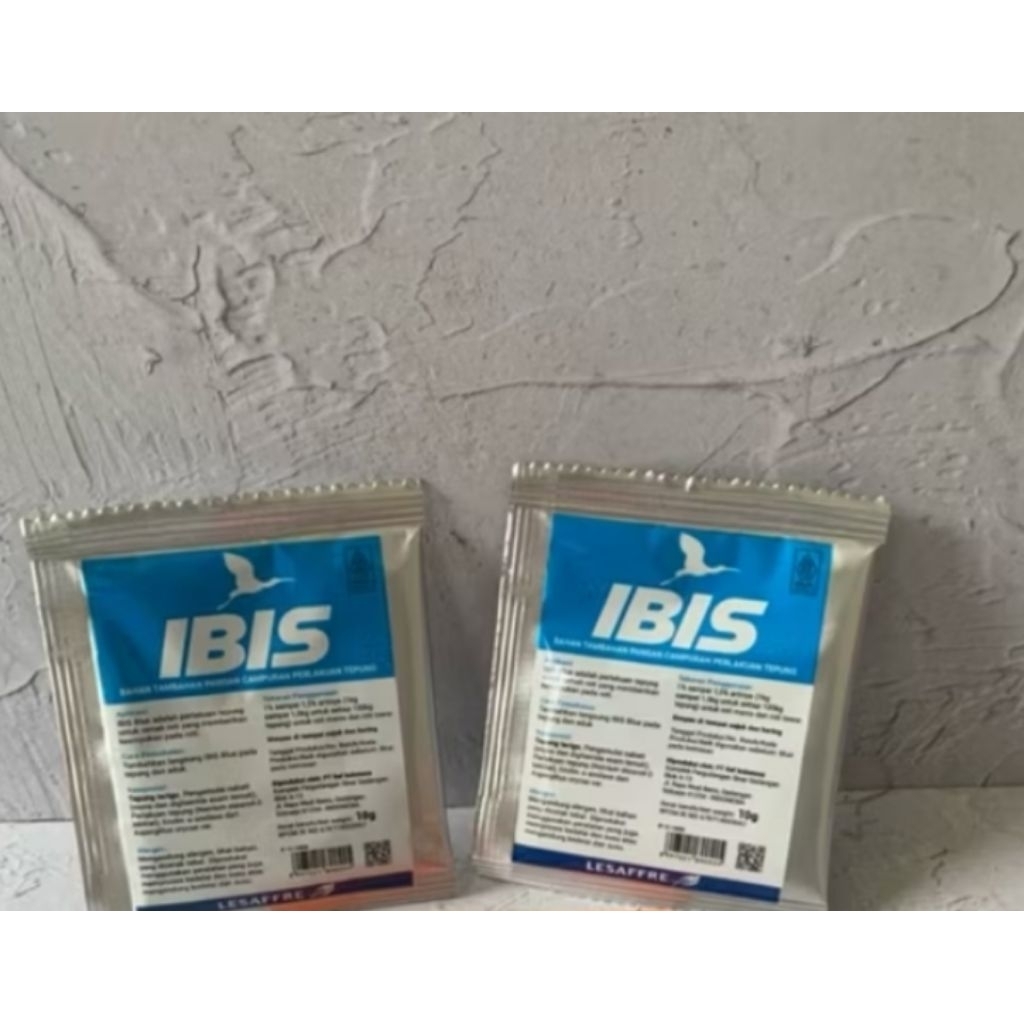 

Ibis Blue Pelembut Roti Sachet 10 gr