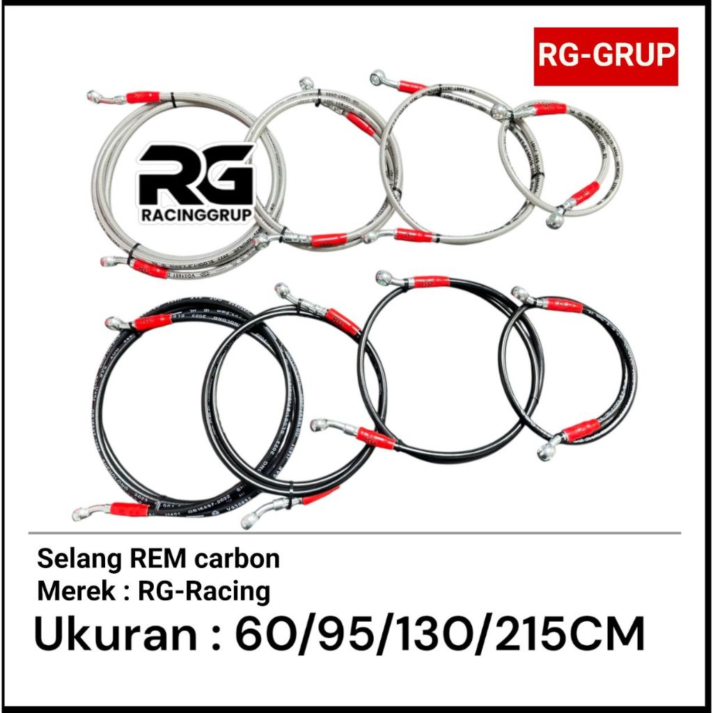 MASTER619 SELANG REM DEPAN MODEL TDR 60 CM 95CM 130CM 215CM PNP SELANG REM DEPAN BELAKANG ABS NON AB