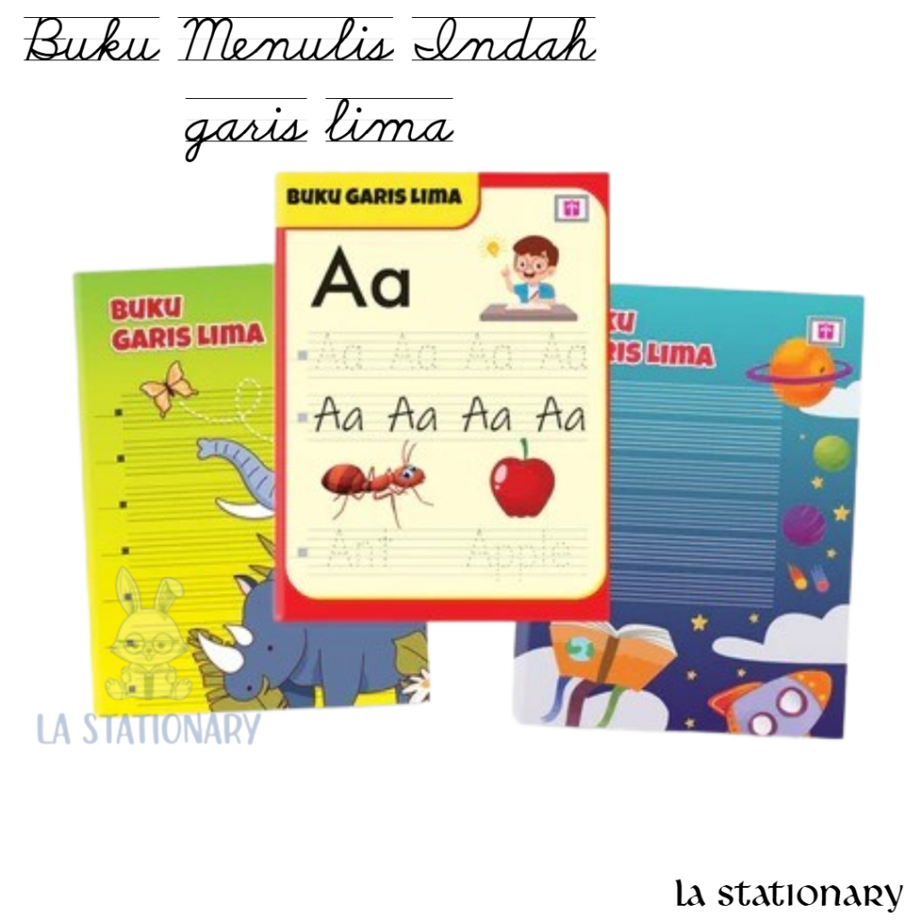 

Buku Halus Merk Tiara 1pcs - Buku Garis 5