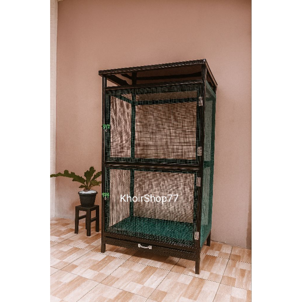 Kandang aviary / kandang burung umbaran / kandang jumbo /aviary / koloni lovebird