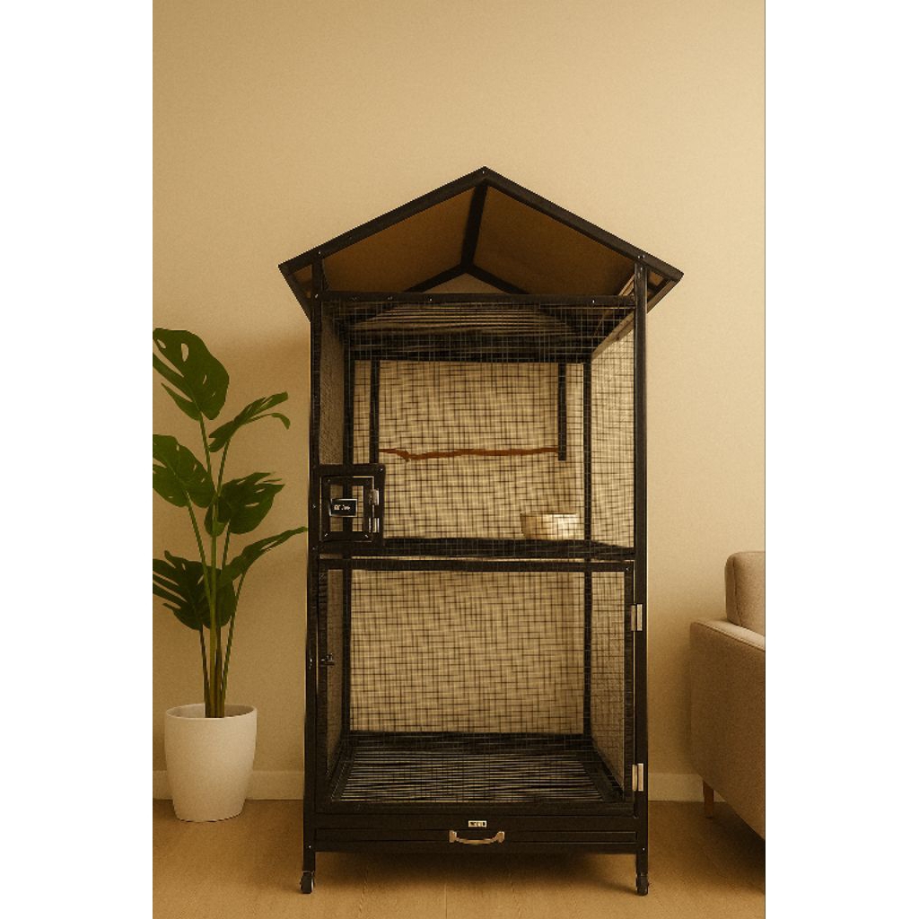 Kandang burung jumbo / kandang koloni / aviary / kandang besar lovebird