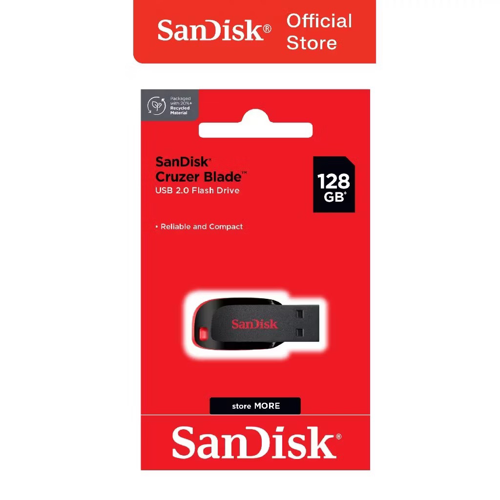 FLASH DISK SANDISK 128GB ORIGINAL PRODUK