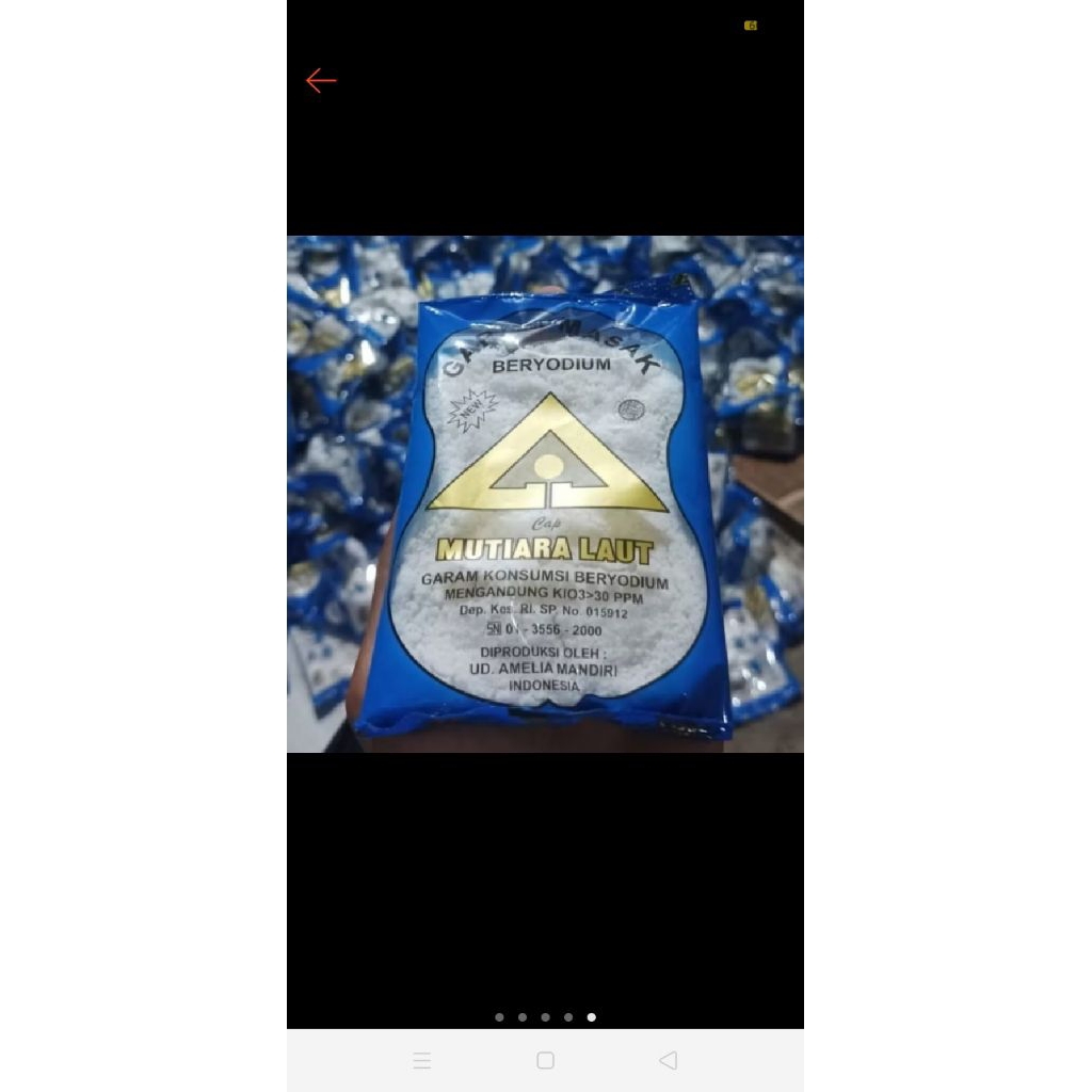 

GARAM masak halus beryodium 100gr