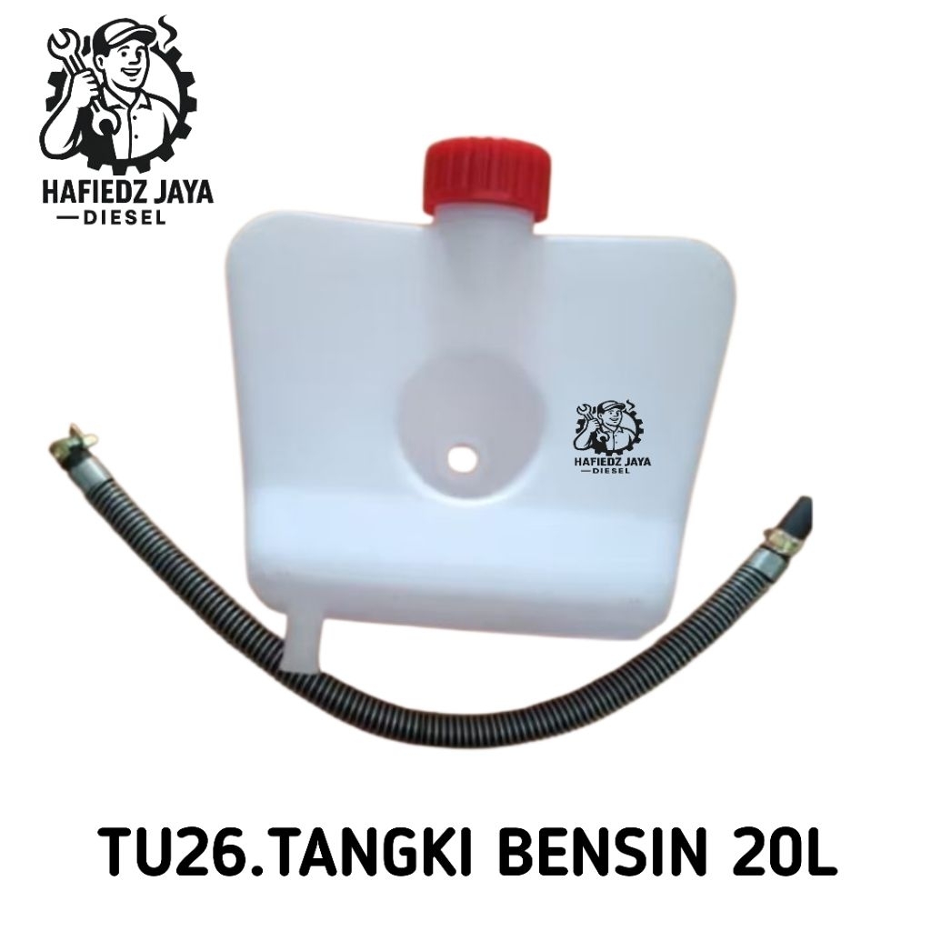 Fuel Tank Tangki bensin Semprot Mesin TU26 Model kotak untuk tangki air kapasitas 20liter
